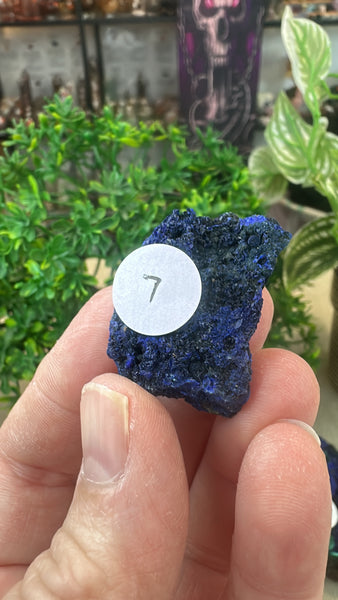Raw Azurite
