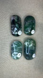 Feather Fluorite Palm Stones