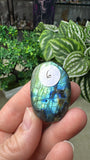 Labradorite palm stones