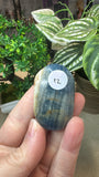 Blue onyx palm stones