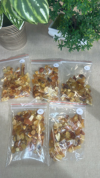 Amber chips