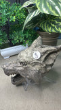 Pyrite Wolf Head