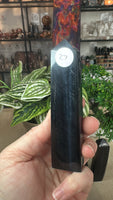 Blue tiger eye towers