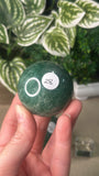 Green strawberry Quartz Spheres