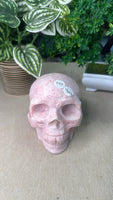 Pink Opal Skull