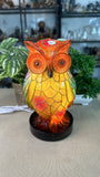 Resin Owl Light