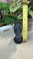 Obsidian Horse Head