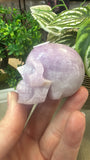 Kunzite Skull