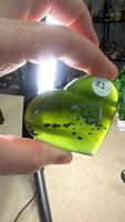 Nephrite Jade Hearts