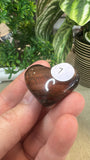 Red Tiger Eye Hearts