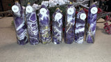 Chevron Amethyst Points