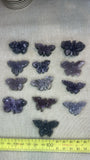 Amethyst cluster butterflies
