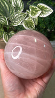 Star Rose Quartz Sphere