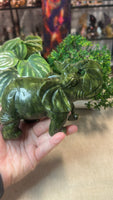 Green jade elephant