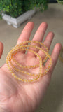 Gold Rutile Triple Bracelet/ Necklace