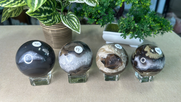 Volcanic Agate Spheres