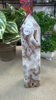 Mexican crazy lace agate Tower