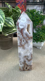Mexican crazy lace agate Tower