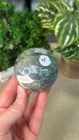 Moss Agate Spheres