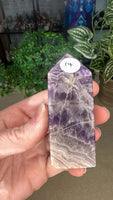 Chevron Amethyst Points