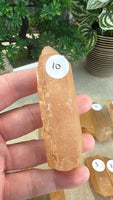 Tangerine Quartz Pieces