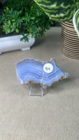 Blue Lace Agate Slice