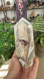 Mexican Crazy Lace Agate Tower