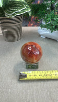 Carnelian sphere