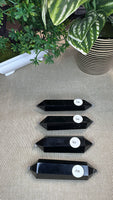 Obsidian Double terminated points