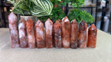 Fire Quartz Points