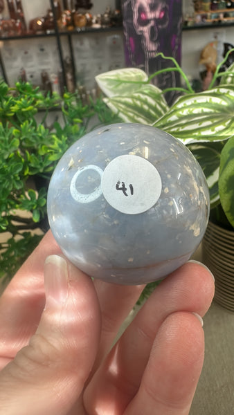 Blue Opal spheres