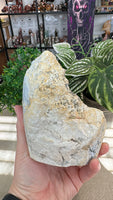 Blue Celestite Free form