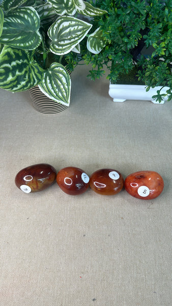 Carnelian Palm Stones