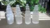 Selenite castles 12cm
