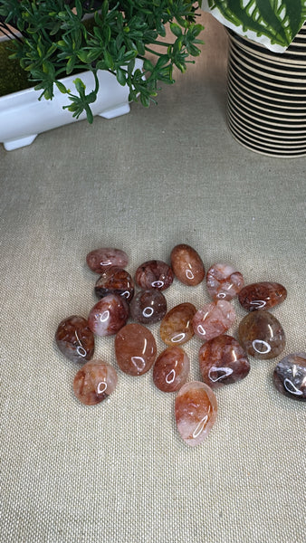 Fire Quartz Tumbles small
