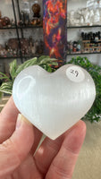 Selenite hearts