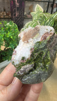 Epidote and Quartz Clusters