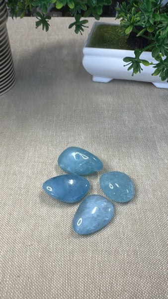 Aquamarine Tumble Stones