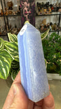 Blue Lace Agate Tower