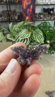 Amethyst cluster butterflies