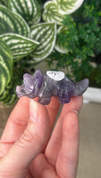 Amethyst Triceratops