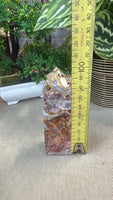 Mexican crazy lace agate tower