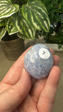 Blue Calcite Palm Stones