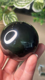 Rainbow obsidian Spheres