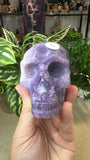 Lepidolite Skulls