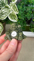 Green Jade Buddhas