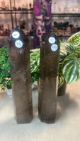 Smokey Quartz Towers