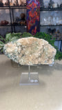 Green Apophyllite and Stilbite cluster