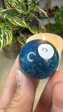 Blue Apatite Spheres