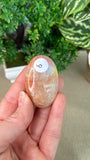 Pink Moonstone Palm Stones